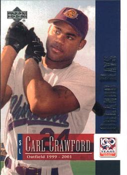 2001 Upper Deck Minors Centennial #21 Carl Crawford Front