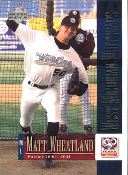 2001 Upper Deck Minors Centennial #38 Matt Wheatland Front