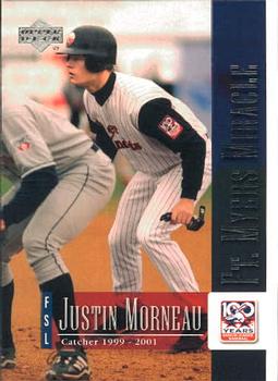 2001 Upper Deck Minors Centennial #39 Justin Morneau Front