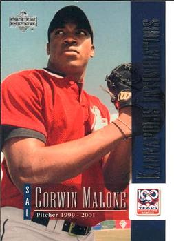 2001 Upper Deck Minors Centennial #42 Corwin Malone Front
