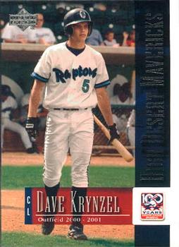 2001 Upper Deck Minors Centennial #52 Dave Krynzel Front