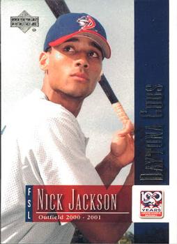 2001 Upper Deck Minors Centennial #59 Nick Jackson Front