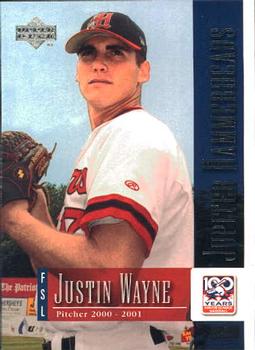 2001 Upper Deck Minors Centennial #69 Justin Wayne Front