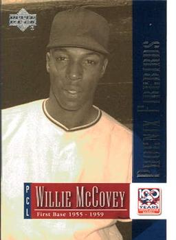 2001 Upper Deck Minors Centennial #71 Willie McCovey Front