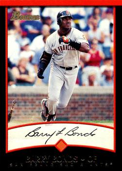 2001 Bowman - Promos #PP1 Barry Bonds Front