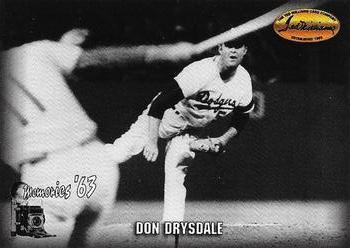 1993 Ted Williams - Memories #M6 Don Drysdale Front