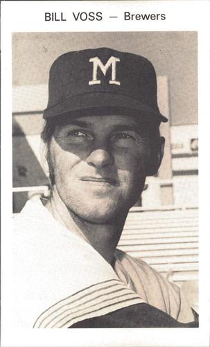 1971 Milwaukee Brewers Picture Pack #NNO Bill Voss Front