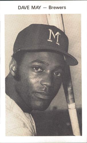 1971 Milwaukee Brewers Picture Pack #NNO Dave May Front