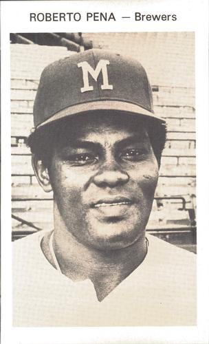1971 Milwaukee Brewers Picture Pack #NNO Roberto Pena Front