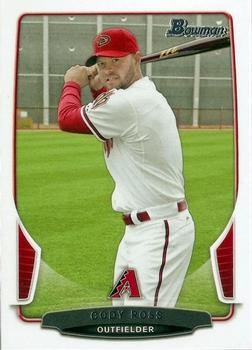 2013 Bowman #105 Cody Ross Front