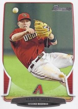 2013 Bowman #195 Aaron Hill Front