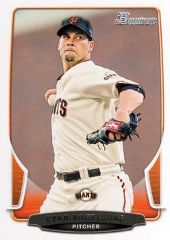 2013 Bowman #16 Ryan Vogelsong Front