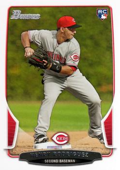 2013 Bowman #44 Henry Rodriguez Front