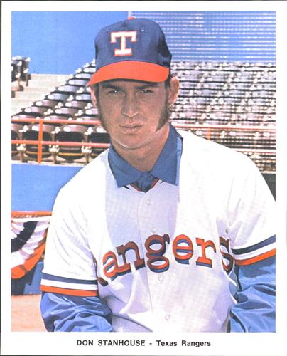 1972 Texas Rangers Color Picture Pack #NNO Don Stanhouse Front