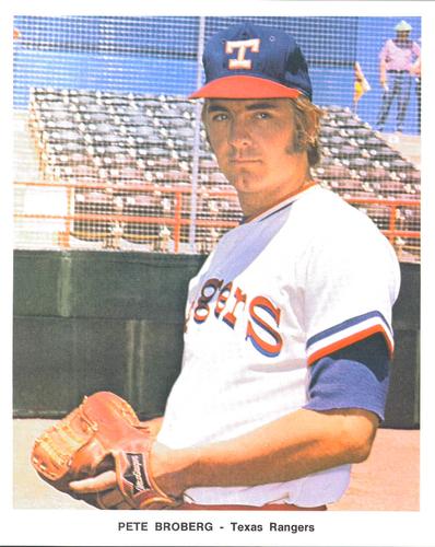 1972 Texas Rangers Color Picture Pack #NNO Pete Broberg Front
