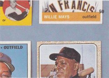 1984 Galasso Willie Mays #50 Willie Mays Back