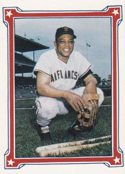 1984 Galasso Willie Mays #50 Willie Mays Front
