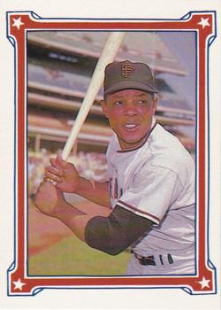 1984 Galasso Willie Mays #54 Willie Mays Front
