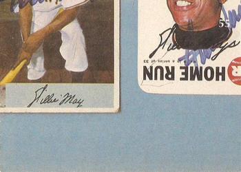 1984 Galasso Willie Mays #55 Willie Mays Back