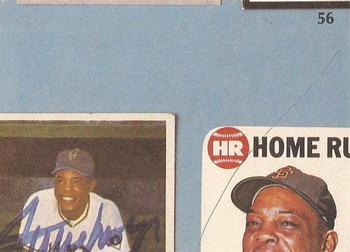 1984 Galasso Willie Mays #56 Willie Mays Back