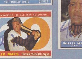 1984 Galasso Willie Mays #61 Willie Mays Back