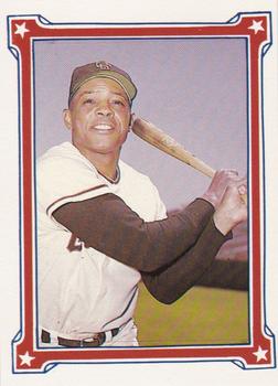 1984 Galasso Willie Mays #61 Willie Mays Front