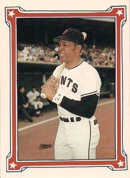 1984 Galasso Willie Mays #63 Willie Mays Front