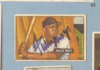 1984 Galasso Willie Mays #65 Willie Mays Back