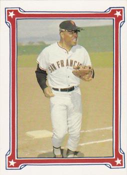 1984 Galasso Willie Mays #71 Willie Mays Front