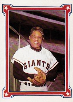 1984 Galasso Willie Mays #72 Willie Mays Front