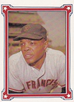1984 Galasso Willie Mays #77 Willie Mays Front