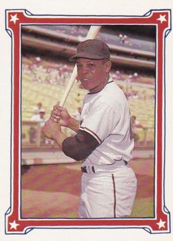 1984 Galasso Willie Mays #81 Willie Mays Front