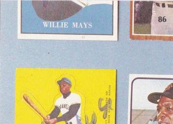 1984 Galasso Willie Mays #86 Willie Mays Back