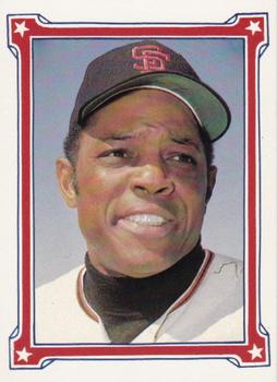 1984 Galasso Willie Mays #86 Willie Mays Front