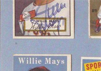1984 Galasso Willie Mays #89 Willie Mays Back