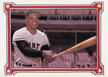 1984 Galasso Willie Mays #90 Willie Mays Front