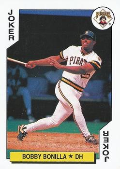 1991 U.S. Playing Card Co. Major League All-Stars Playing Cards #JOKER Bobby Bonilla Front
