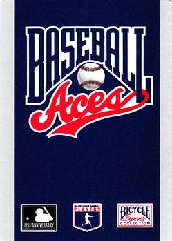 1994 Bicycle Aces Playing Cards #J♣ Frank Thomas Back