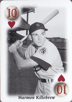 2000 U.S. Playing Card Co. All Century Team #10♥ Harmon Killebrew Front