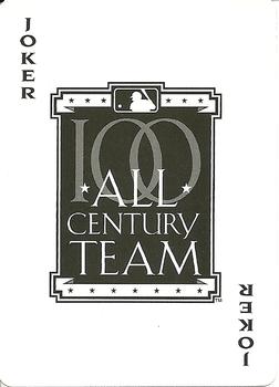2000 U.S. Playing Card Co. All Century Team #JOKER All Century Team Logo Front