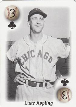 2000 U.S. Playing Card Co. All Century Team #3♣ Luke Appling Front