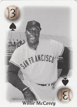 2000 U.S. Playing Card Co. All Century Team #3♠ Willie McCovey Front