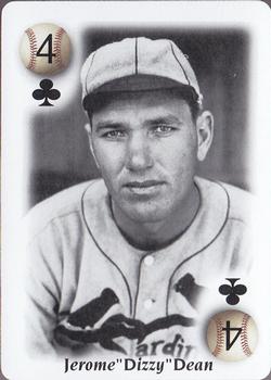2000 U.S. Playing Card Co. All Century Team #4♣ Dizzy Dean Front