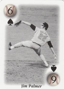 2000 U.S. Playing Card Co. All Century Team #6♠ Jim Palmer Front