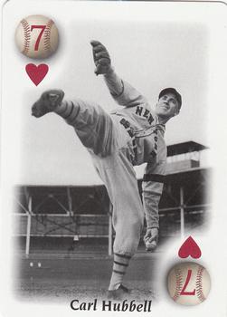 2000 U.S. Playing Card Co. All Century Team #7♥ Carl Hubbell Front