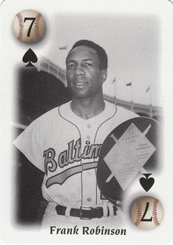 2000 U.S. Playing Card Co. All Century Team #7♠ Frank Robinson Front
