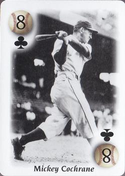 2000 U.S. Playing Card Co. All Century Team #8♣ Mickey Cochrane Front
