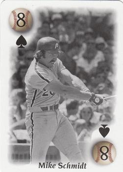 2000 U.S. Playing Card Co. All Century Team #8♠ Mike Schmidt Front