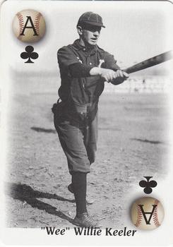 2000 U.S. Playing Card Co. All Century Team #A♣ Willie Keeler Front