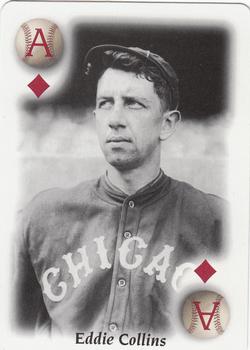 2000 U.S. Playing Card Co. All Century Team #A♦ Eddie Collins Front